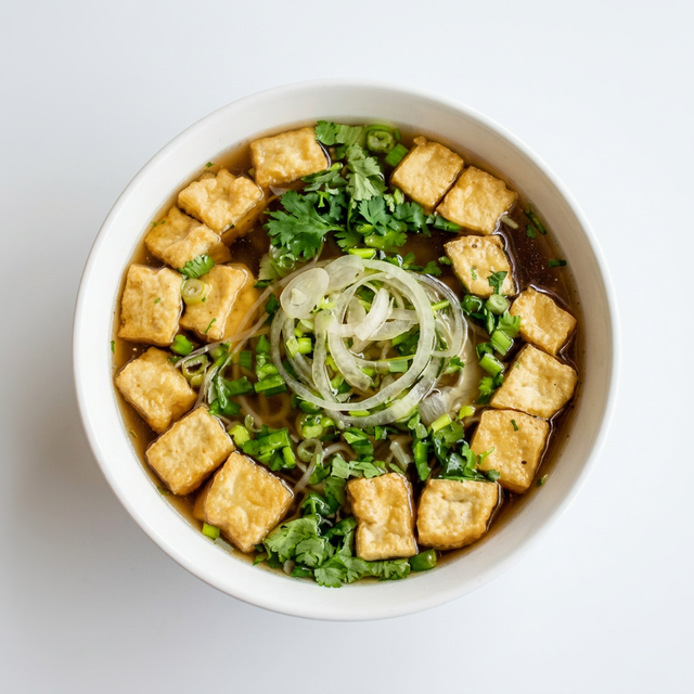 Tofu Pho (Phở Tofu).