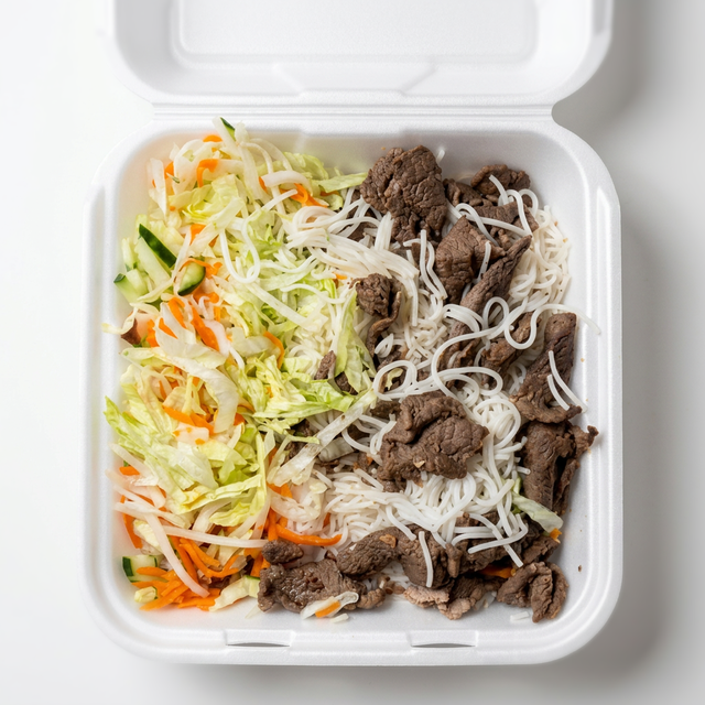 Grilled Beef Vermicelli Bowl (Bún Bò Nướng).