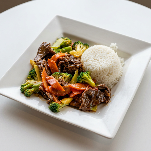 Beef with Broccoli.