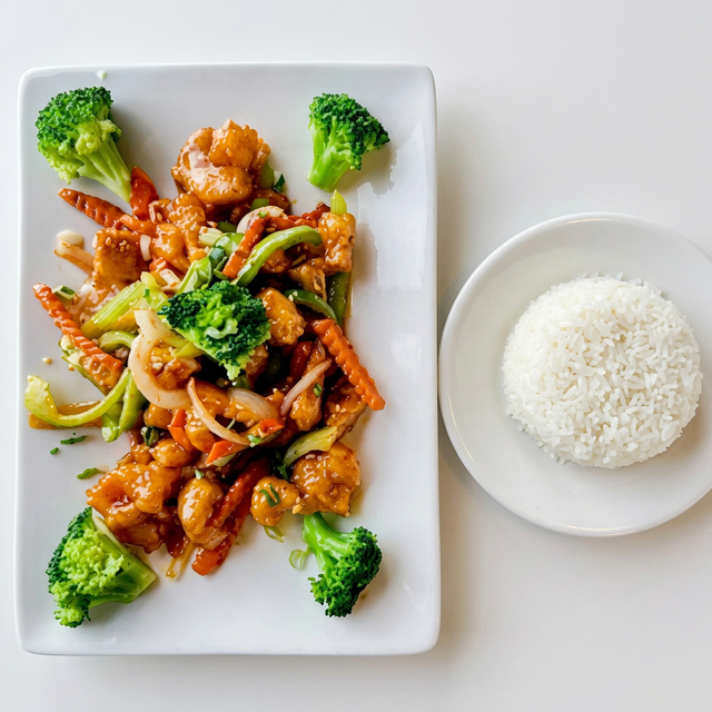 Orange Chicken.