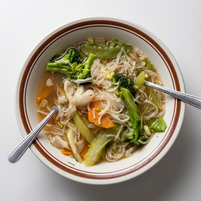 Veggie Pho (Phở Rau Cải).