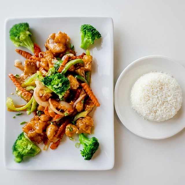 Orange Chicken.