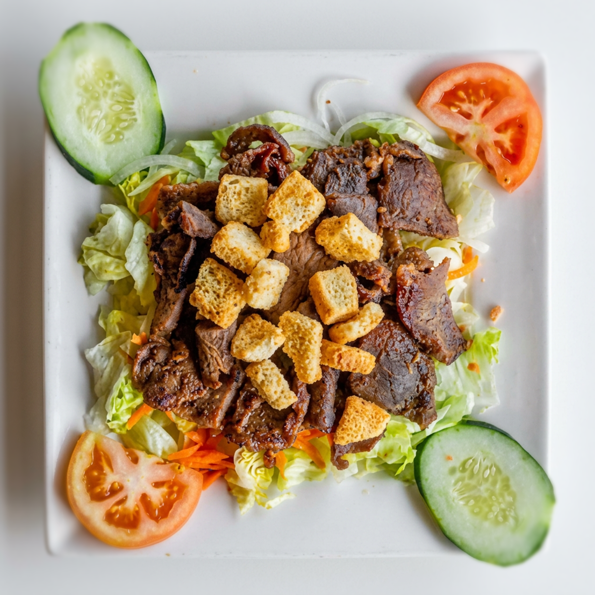 Grilled Pork Salad