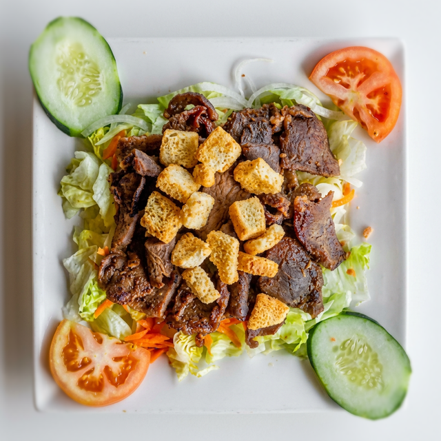 Grilled Pork Salad.
