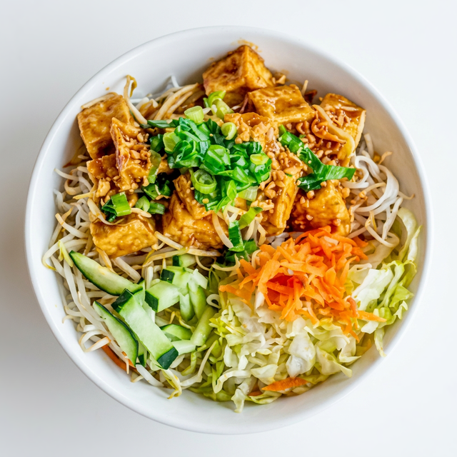 Tofu Vermicelli Bowl.