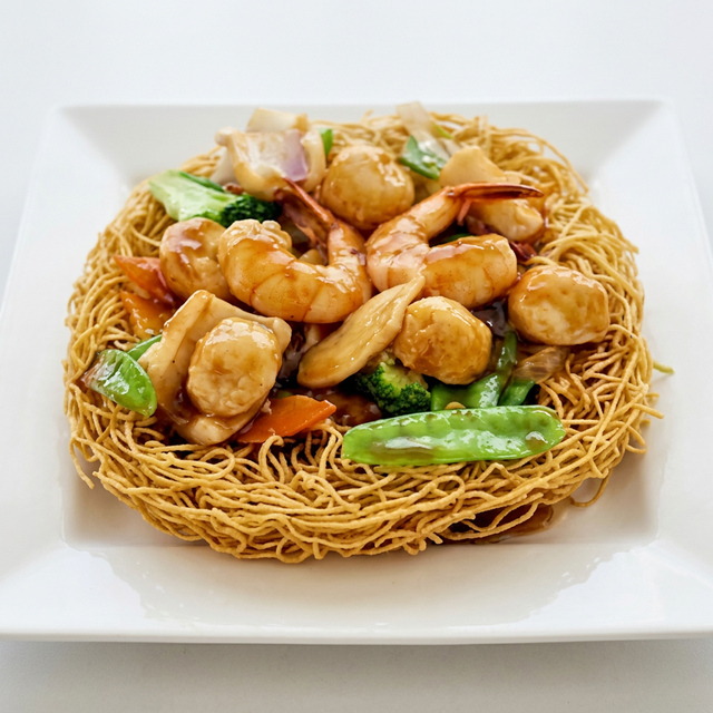 Seafood Bird Nest.