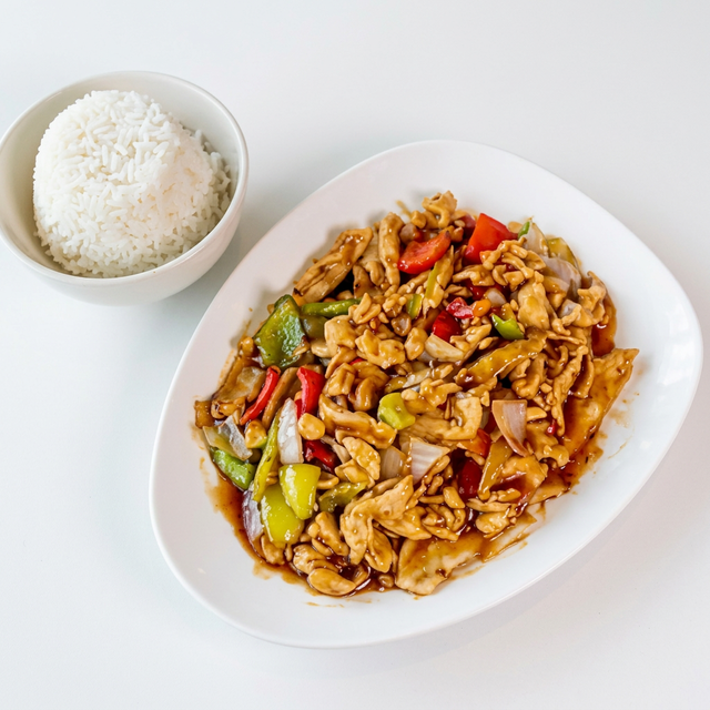 Kung Pao Chicken.