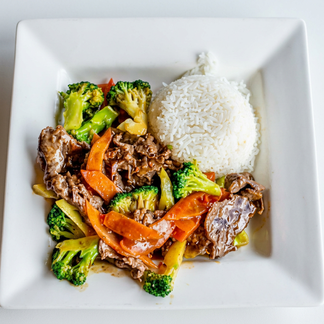 Beef with Broccoli.